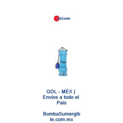 Bomba Sumergible 1 Hp Aquapak Robusta 220v $3499 MXN
