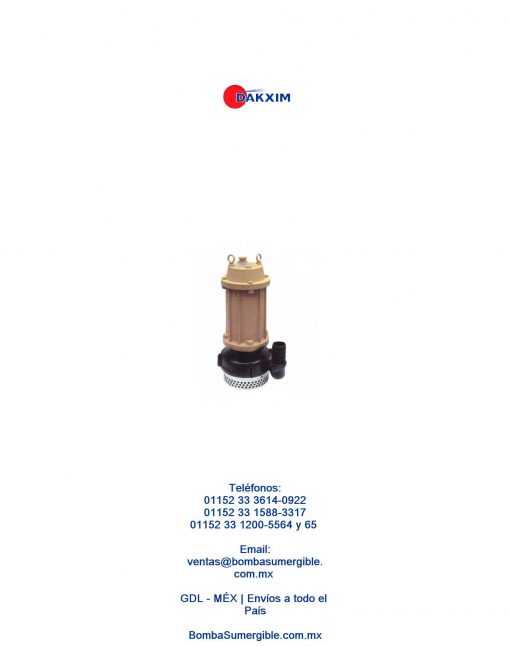 Bomba Sumergible 1.5hp Shimge  Qx6-25-1.1 Trifasica $3565 MXN