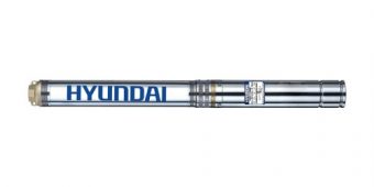 Bomba Sumergible Hyundai 1 Hp Eléctrica Pozo De 4  Salida 1 $3669 MXN