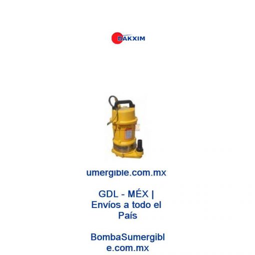 Bomba Sumergible Shimge 1hp Qdx1.5-32-0.75t $2068 MXN