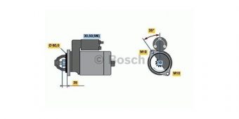 Bosch 0001115070 Nuevo Motor De Arranque $15036 MXN