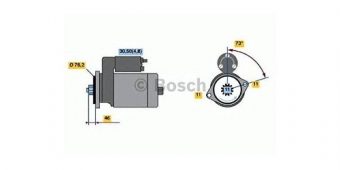 Bosch Sr0856n Nuevo Motor De Arranque $18540 MXN