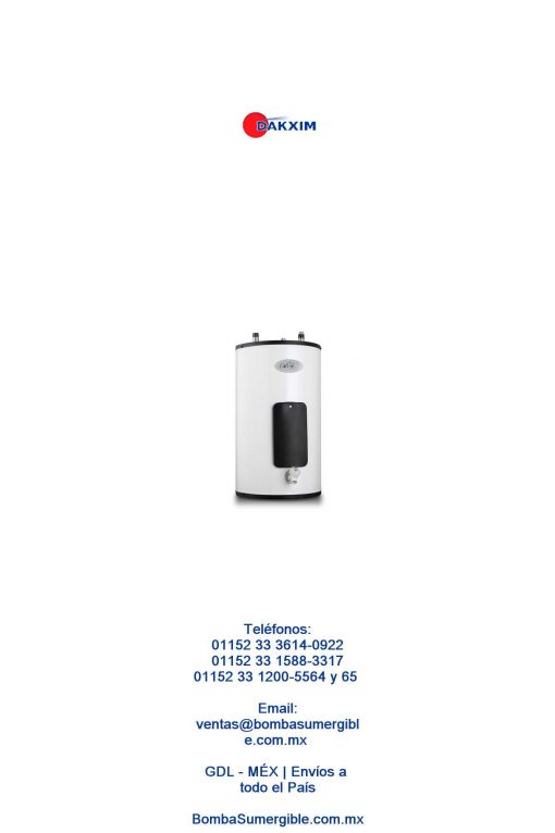 Calentador Eléctrico Calorex E10 110v 41 Litros $4806 MXN