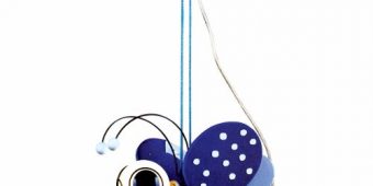 Candil Colgante Decorativo Infantil Mariposa Azul Adir 5135 $691 MXN