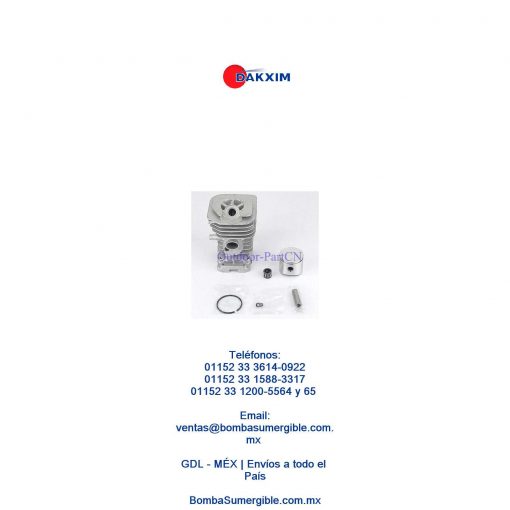 Cilindro Piston Kit Fors Husqvarna 136 137 141 -291515849394 $1219 MXN