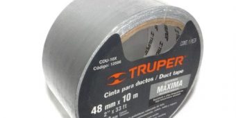 Cinta Para Ductos 48mm X 10 Metros Truper 12586 $119 MXN