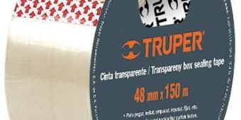 Cinta Transparente 50 Mt Truper 12555 $16 MXN