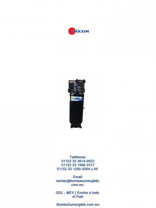 Compresor De Aire De 235 Lts | Cabezal De 3.0 Hp $13866 MXN