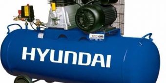 Compresor Hyundai 108l C Motor Weg 1.5 Hp Hyc100b Ecomaqmx $8556 MXN