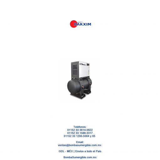 Compresor Industrial Evans 24 Pcm Tanque 500 Litros 7.5 Hp $103900 MXN