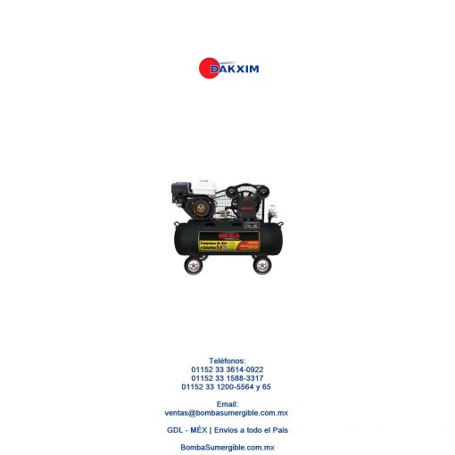 Compresor Motor A Gasolina 5.5 Hp $13161 MXN