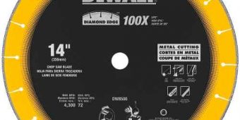 Disco Diamantado De 14  Para Corte De Metal Dewalt $3157 MXN