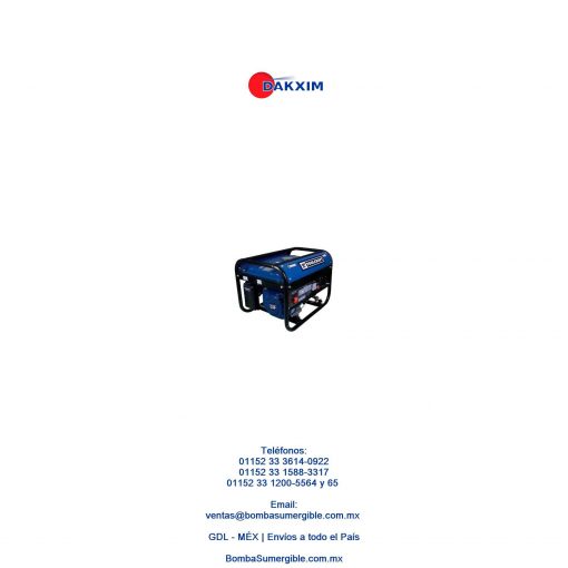 Generador De Luz 2500 W 5.5 Hp Tc3136 Toolcraft T0468 $5835 MXN