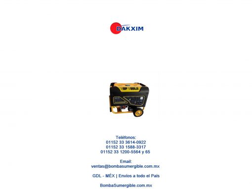 Generador Gasolina 6500watts Planta De Luz 13 Hp 110/220v $13900 MXN