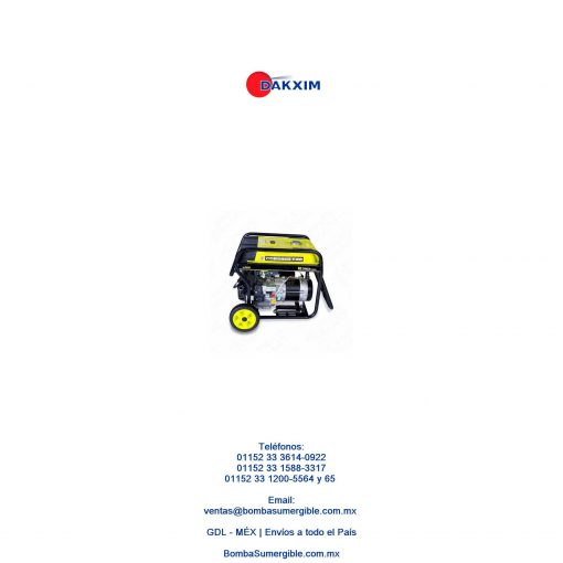 Generador Planta Luz Iusa Gasolina 5000w Mod. 617026 11 Hp $19999 MXN