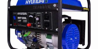 Generador Portátil A Gasolina Hyundai Hhy1200l 3 Hp 900w  7a $5690 MXN