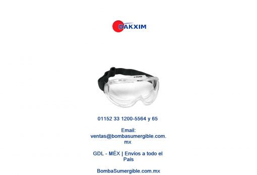 Goggles Seguridad Profesionales Truper 14214 $140 MXN