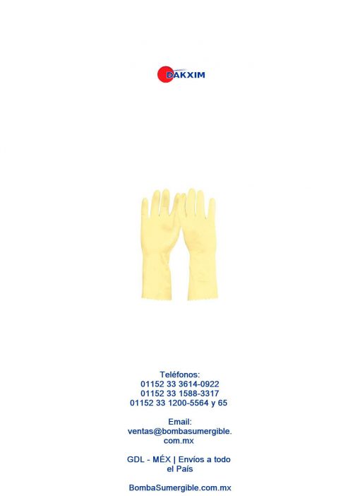 Guantes Latex Alimentos Mediano Truper 14264 $26 MXN