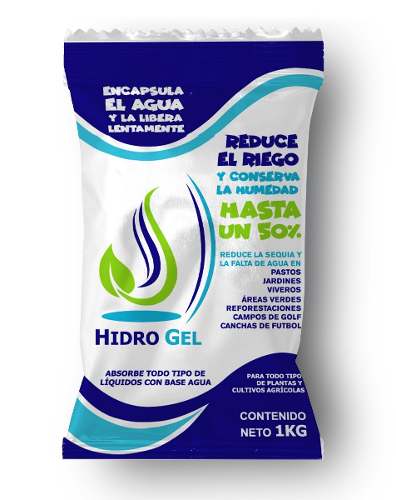 ⚡ Hidrogel Agrícola, Potasio, Lluvia Sólida, Agua Sólida, 25kg