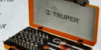 Juego De 45 Piezas Standar Truper $1340 MXN
