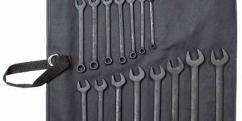 Juego De Llaves Negras Combinadas 15 Pzas Métricas Urrea $1939 MXN
