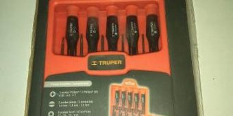 Kit De Desarmadores De Precisión Truper De 10 Pzas Joy-10 $189 MXN