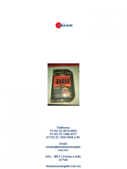 Kit De Desarmadores De Precisión Truper De 10 Pzas Joy-10 $189 MXN