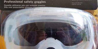 Lentes Goggles Seguridad Industrial Truper Policarbonato $150 MXN