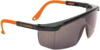 Lentes Seguridad Negros Ajustables Truper 14213 $31 MXN