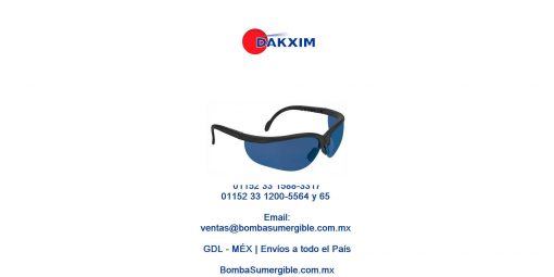 Lentes Seguridad Vision Azul Truper 14303 $50 MXN