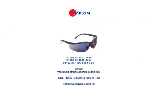 Lentes Seguridad Vision Espejo Azul Truper 10826 $47 MXN