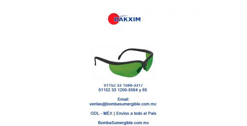 Lentes Seguridad Vision Verde Truper 14305 $50 MXN