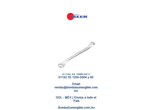 Llave Estrias Standard 1/2'' X 9/16'' Truper Expert 15751 $88 MXN