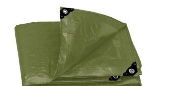 Lona Reforzada Verde 4 X 5 Mt Truper 16375 $582 MXN