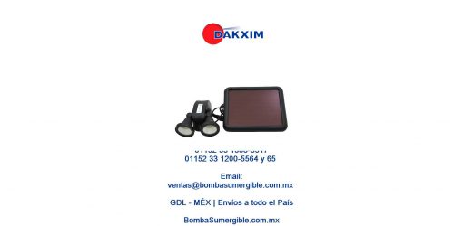Luminario Panel Solar Con Sensor De Movimiento Led 7w Ecolog $899 MXN