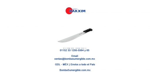 Machete Estandar 20'' Negro Truper 15866 $176 MXN