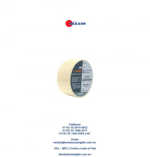 Masking Tape 1-1/2'' X 50 Mt Truper 12592 $128 MXN