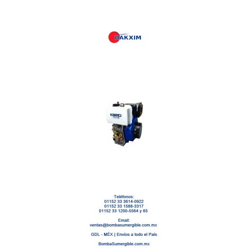 Motor Diesel Korei 10 Hp C/arranque Manual Korei $14160 MXN