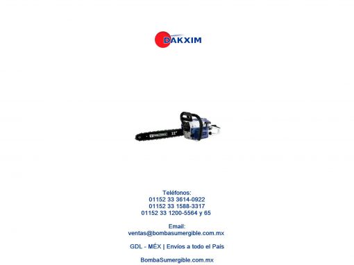 Motosierra De Gasolina Toolcraft 3.3 Hp/barra 22pulg.  58 Cc $2919 MXN
