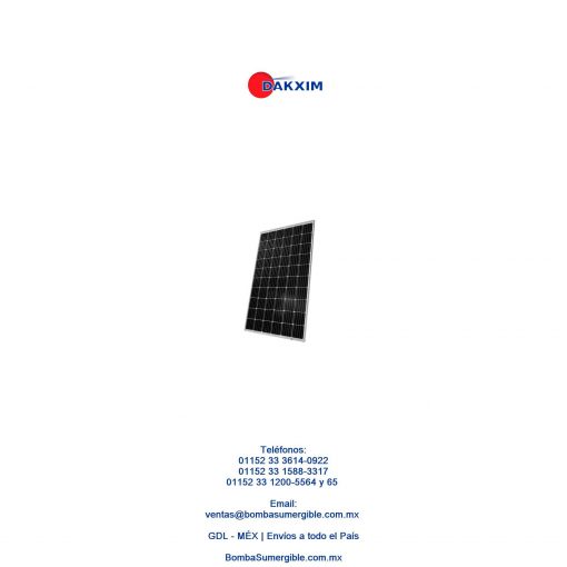 Panel Solar Iusa Pv-05-305 305 W Monocristalino Tec 5bb $4611 MXN