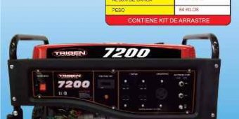 Planta De Luz O Generador 7200 Watts Trigen Arranque Manual $14299 MXN