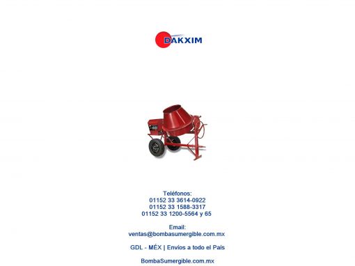 Revolvedora De Concreto Motor Kohler 10 Hp Cemento $35300 MXN