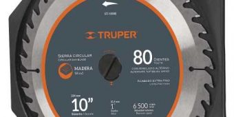 Sierra Circular Madera 80 D. 10'' X 1'' Truper 18309 $532 MXN
