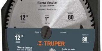 Sierra Circular Madera 80d. 12' X 1' Truper 12684 $570 MXN