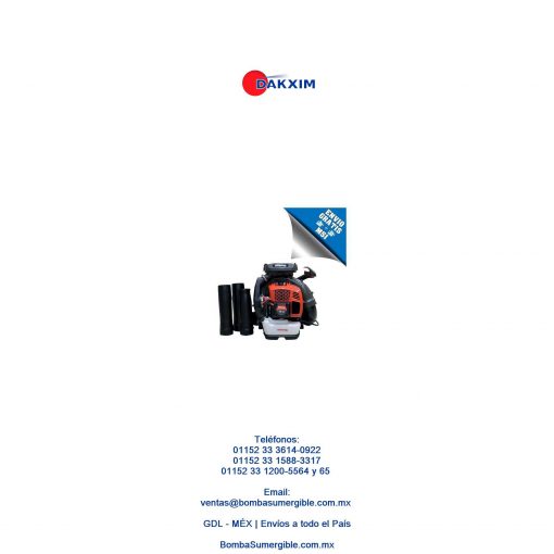 Sopladora Profesional Mochila Kawashima Pro Skwm76p  3100w $8799 MXN