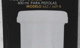 Vaso De Repuesto Pistola De Pintar De 600 Ml  Plastico $259 MXN