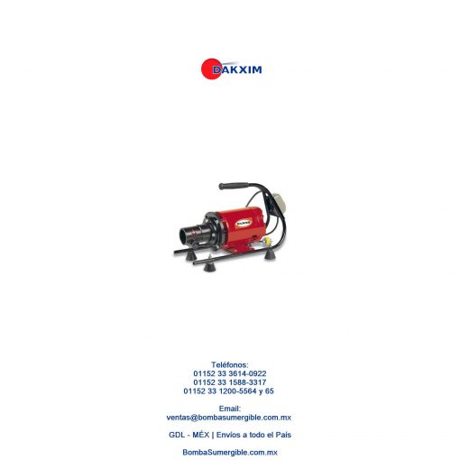Vibrador Con Motor Electrico 1.5 Hp Evans $5450 MXN