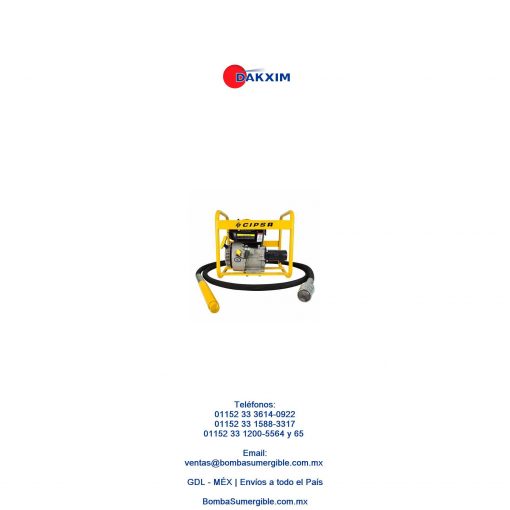 Vibrador Para Concreto Cipsa Motor 5.5 Hp + $10755 MXN
