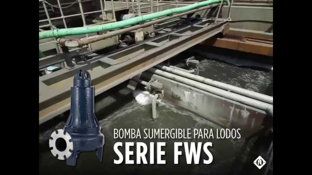 Aplicaciones de la bomba sumergible para lodos serie fws - DAKXIM - Mexico