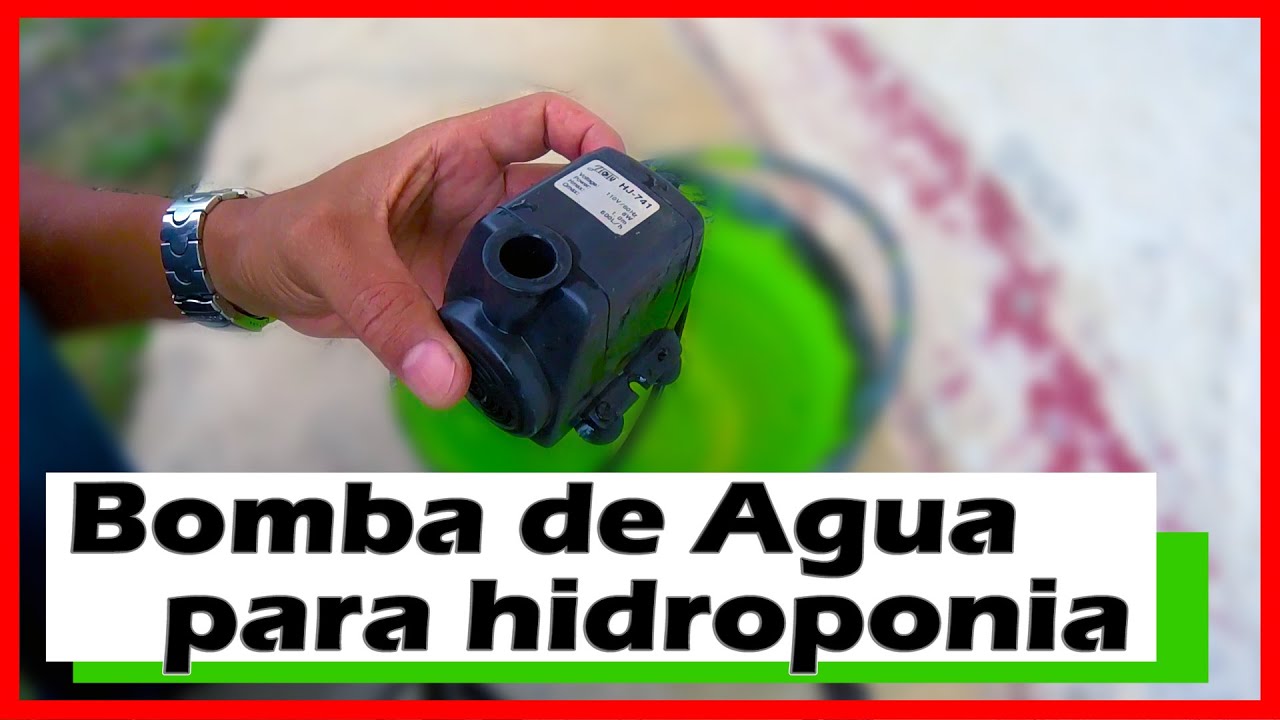 Bomba de agua sumergible para fuente o hidroponico  ★ water pump hydroponic ● @todoinventostv #44 – Repost por DAKXIM